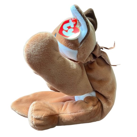 Ty The Pillow Pals Collection Foxy 1997 with Tags Plush Pet Stuffed Animal Toy - Picture 5 of 11